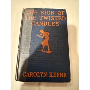 Nancy Drew - The Sign of the Twisted Candles - 1st Edition - 1933 - Hardcover